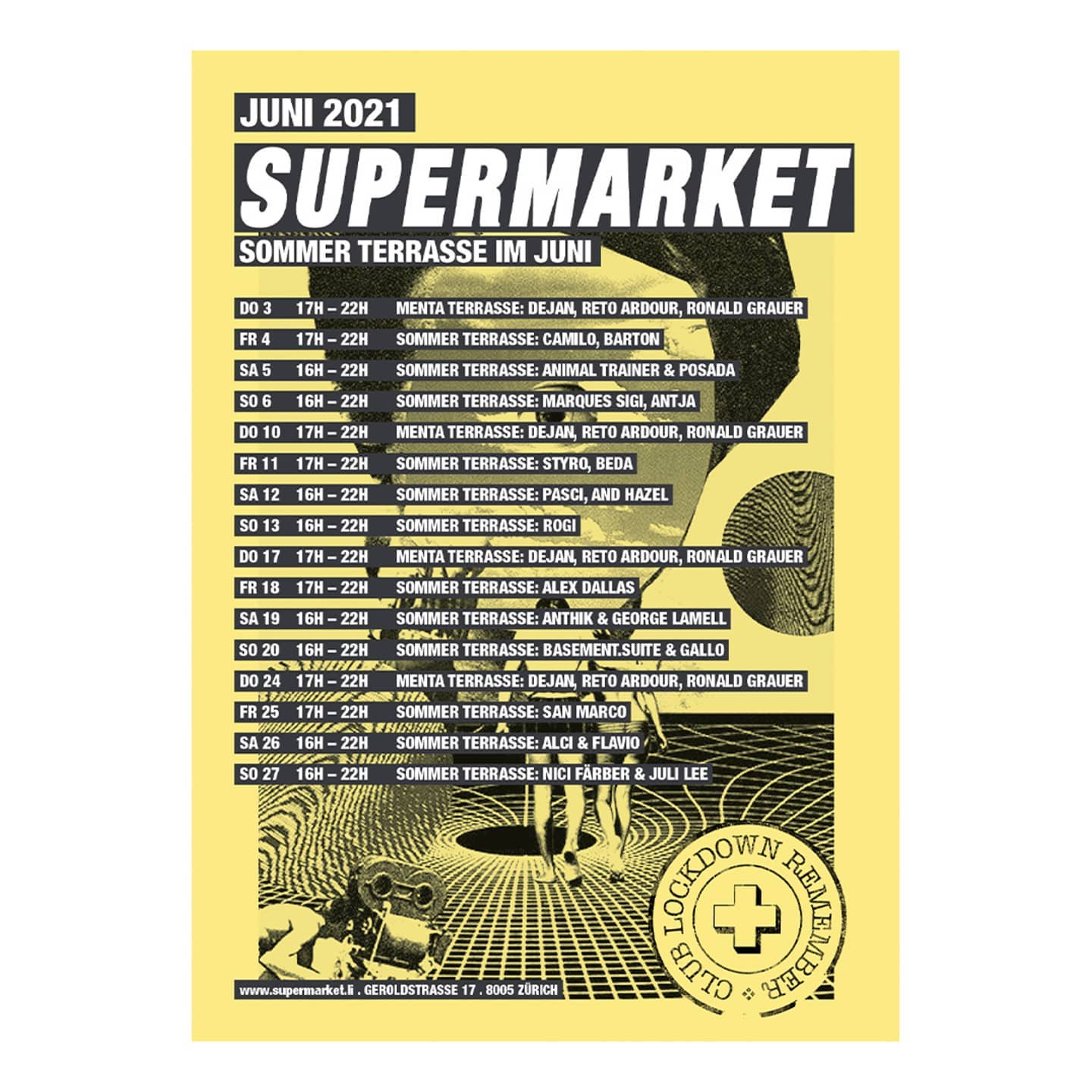 Supermarket Sommer Terrasse 21/06/11